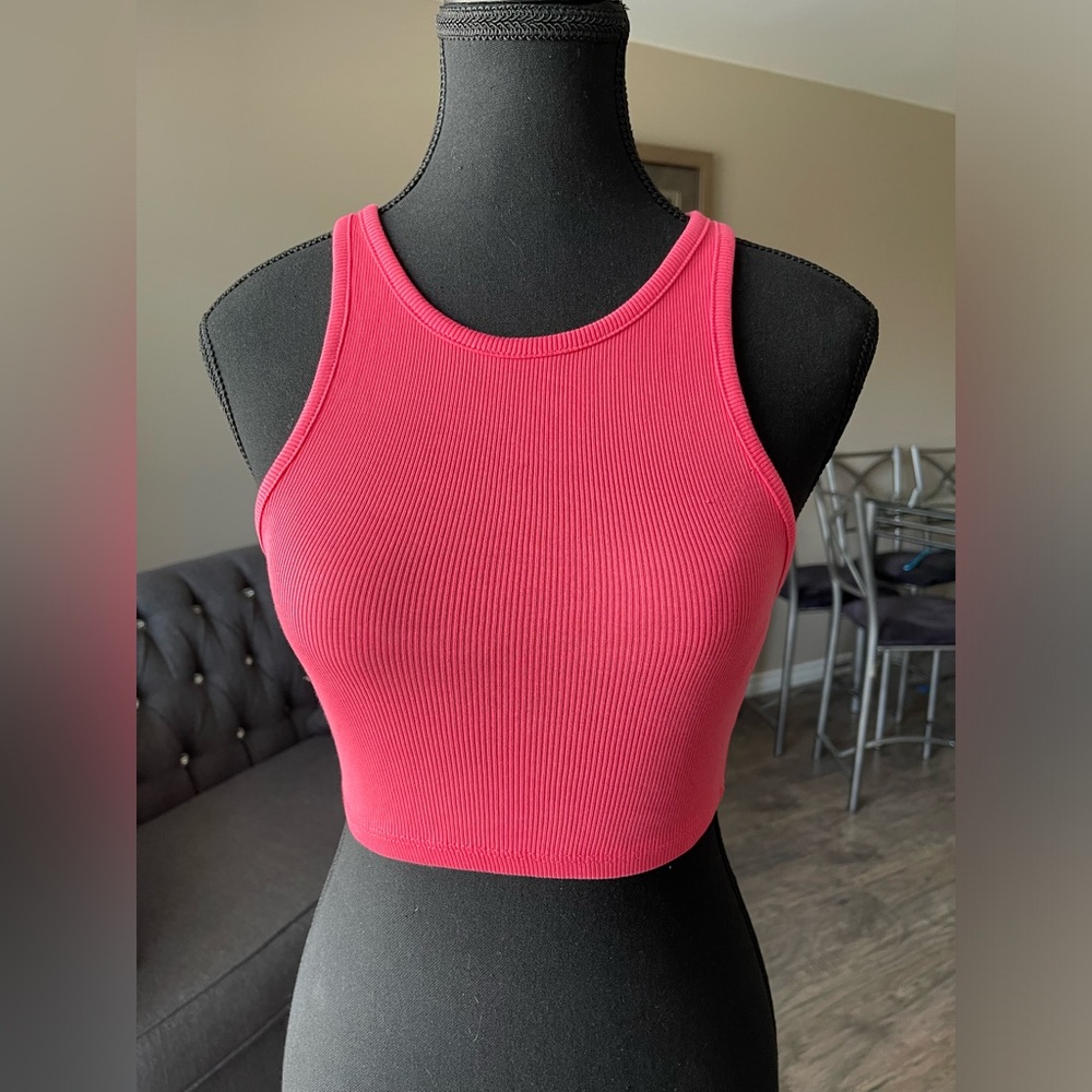 Zara Ribbed Crop Top
